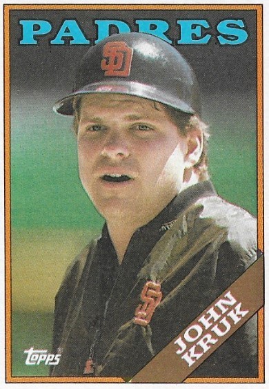 Kruk, John / San Diego Padres, Topps #596, Baseball Trading Card