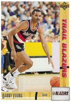 Young, Danny / Portland Trail Blazers | Upper Deck #41 | Basketball Trading Card | 1991-92