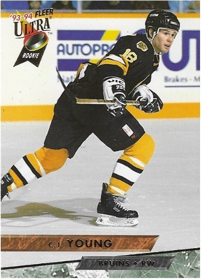 Young, C.J. / Boston Bruins | Ultra #248 | Hockey Trading Card | 1993-94 | Rookie