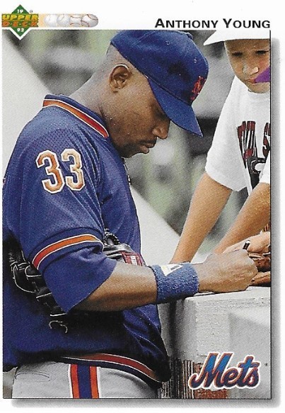 Young, Anthony / New York Mets | Upper Deck #535 | Baseball Trading Card | 1992