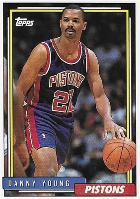 Young, Danny / Detroit Pistons | Topps #264 | Basketball Trading Card | 1992-93