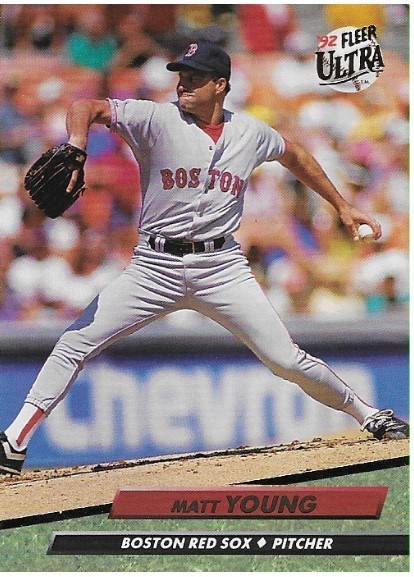 Young, Matt / Boston Red Sox | Ultra #320 | Baseball Trading Card | 1992