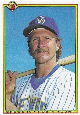 Yount, Robin / Milwaukee Brewers | Bowman #404 | Baseball Trading Card | 1990 | Hall of Famer