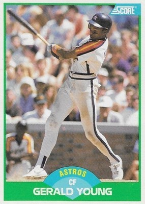 Young, Gerald / Houston Astros | Score #97 | Baseball Trading Card | 1989