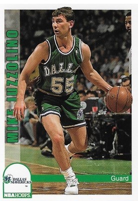 Iuzzolino, Mike / Dallas Mavericks | NBA Hoops #48 | Basketball Trading Card | 1992-93