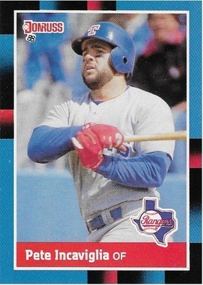Incaviglia, Pete / Texas Rangers | Donruss #304 | Baseball Trading Card | 1988