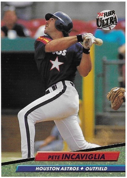 Incaviglia, Pete / Houston Astros | Ultra #491 | Baseball Trading Card | 1992