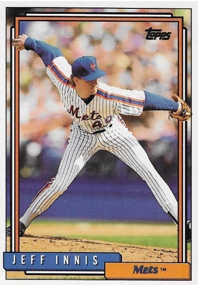 Innis, Jeff / New York Mets | Topps #139 | Baseball Trading Card | 1992