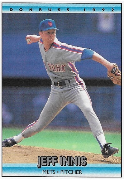 Innis, Jeff / New York Mets | Donruss #587 | Baseball Trading Card | 1992
