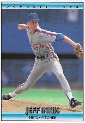 Innis, Jeff / New York Mets | Donruss #587 | Baseball Trading Card | 1992