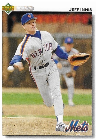 Innis, Jeff / New York Mets | Upper Deck #298 | Baseball Trading Card | 1992