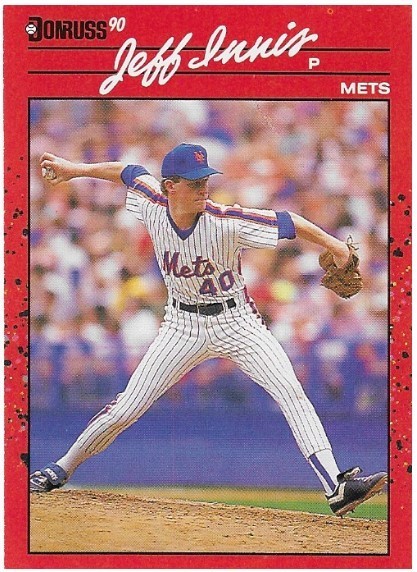 Innis, Jeff / New York Mets | Donruss #408 | Baseball Trading Card | 1990