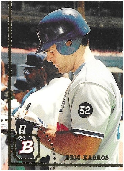 Karros, Eric / Los Angeles Dodgers | Bowman #14 | Baseball Trading Card | 1994