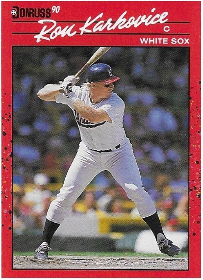 Karkovice, Ron / Chicago White Sox | Donruss #413 | Baseball Trading Card | 1990