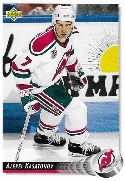 Kasatonov, Alexei / New Jersey Devils | Upper Deck #96 | Hockey Trading Card | 1992-93