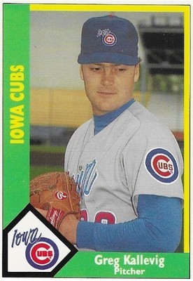 Kallevig, Greg / Iowa Cubs | CMC #79 | Baseball Trading Card | 1990 | American Association