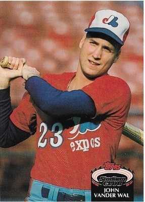 Vander Wal, John / Montreal Expos | Stadium Club #385 | Baseball Trading Card | 1992 | Rookie Card