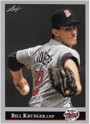 Krueger, Bill / Minnesota Twins | Leaf #477 | Baseball Trading Card | 1992