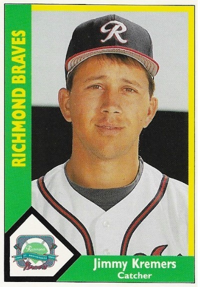 Kremers, Jimmy / Richmond Braves | CMC #286 | Baseball Trading Card | 1990 | International League