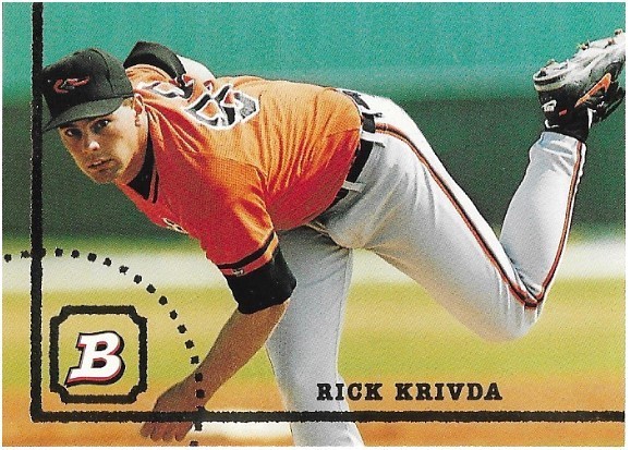 Krivda, Rick / Baltimore Orioles | Bowman #159 | Baseball Trading Card | 1994 | Rookie Card