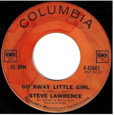 Lawrence, Steve / Go Away Little Girl | Columbia 4-42601 | Single, 7&quot; Vinyl | October 1962