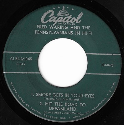 Waring, Fred (+ The Pennsylvanians) / In Hi-Fi | Capitol 3-845 | EP, 7&quot; Vinyl | 1957
