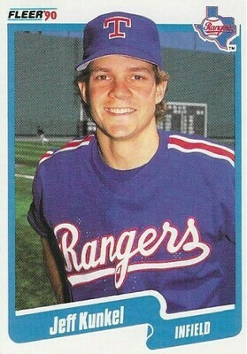 Kunkel, Jeff / Texas Rangers | Fleer #304 | Baseball Trading Card | 1990