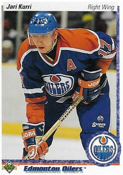 Kurri, Jari / Edmonton Oilers | Upper Deck #146 | Hockey Trading Card | 1990-91 | Hall of Famer