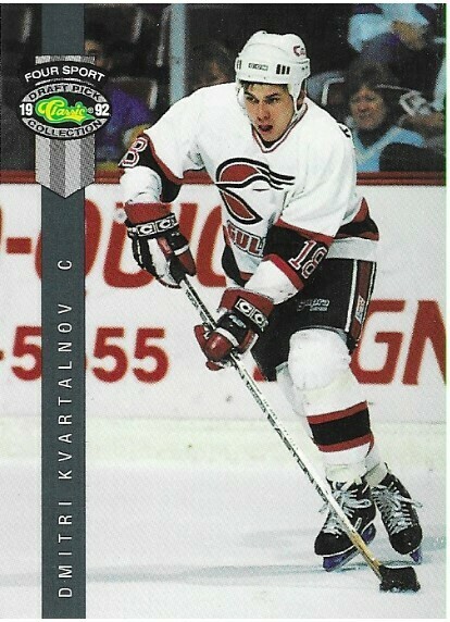 Kvartalnov, Dmitri / San Diego Gulls | Classic Four Sport #222 | Hockey Trading Card | 1992