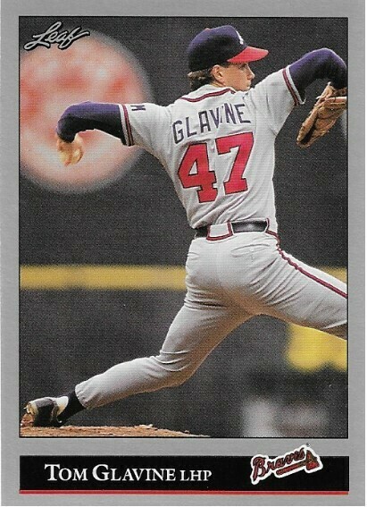 Glavine, Tom / Atlanta Braves | Leaf #279 | Baseball Trading Card | 1992 | Hall of Famer