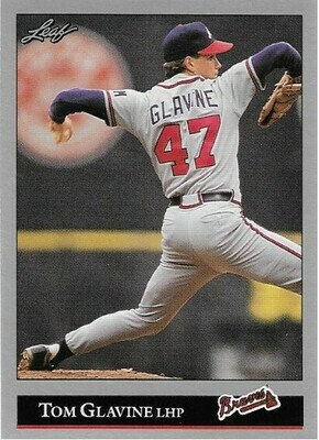 Glavine, Tom / Atlanta Braves | Leaf #279 | Baseball Trading Card | 1992 | Hall of Famer