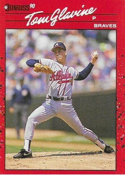 Glavine, Tom / Atlanta Braves | Donruss #145 | Baseball Trading Card | 1990 | Hall of Famer