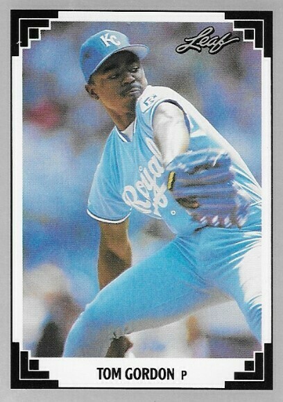 Gordon, Tom / Kansas City Royals | Leaf #132 | Baseball Trading Card | 1991