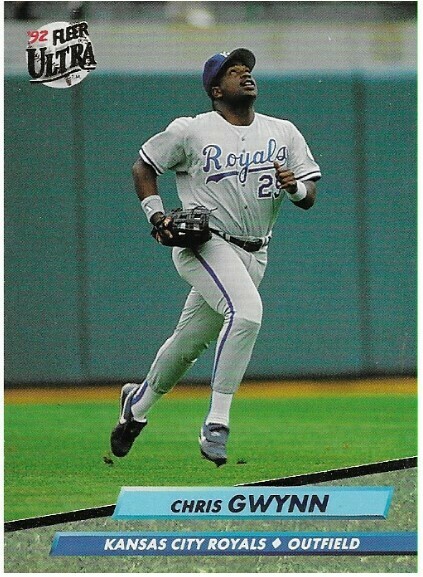 Gwynn, Chris / Kansas City Royals | Ultra #371 | Baseball Trading Card | 1992