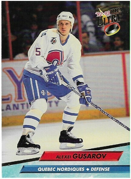 Gusarov, Alexei / Quebec Nordiques | Ultra #173 | Hockey Trading Card | 1992-93