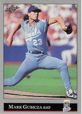 Gubicza, Mark / Kansas City Royals | Leaf #332 | Baseball Trading Card | 1992