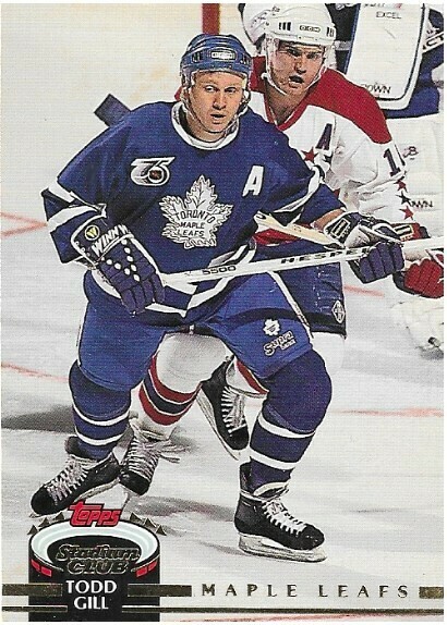 Gill, Todd / Toronto Maple Leafs | Stadium Club #261 | Hockey Trading Card | 1992-93