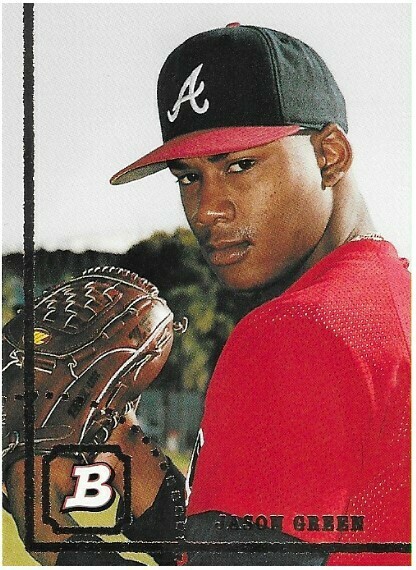 Green, Jason / Atlanta Braves | Bowman #545 | Baseball Trading Card | 1994 | Rookie Card