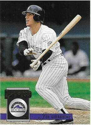 Girardi, Joe / Colorado Rockies | Donruss #165 | Baseball Trading Card | 1994