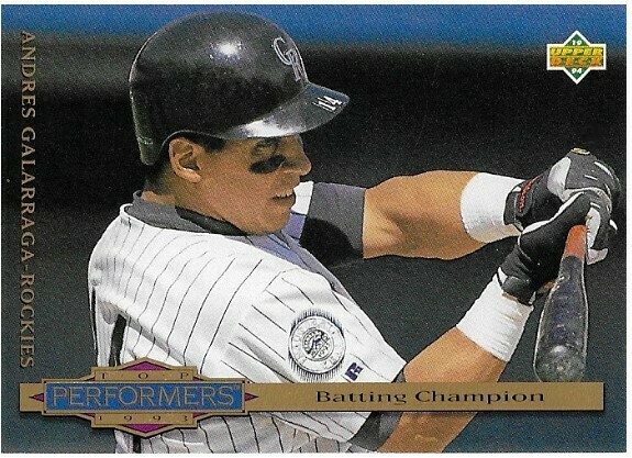 Galarraga, Andres / Colorado Rockies | Upper Deck #312 | Baseball Trading Card | 1994 | Top Performers