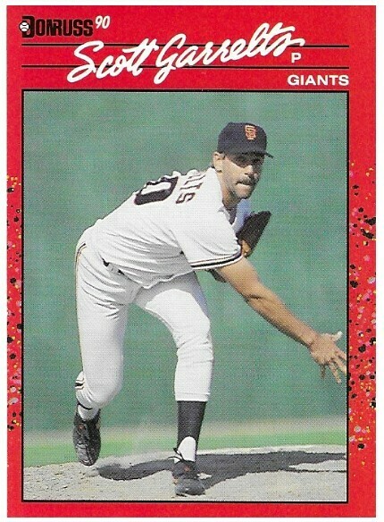 Garrelts, Scott / San Francisco Giants | Donruss #217 | Baseball Trading Card | 1990