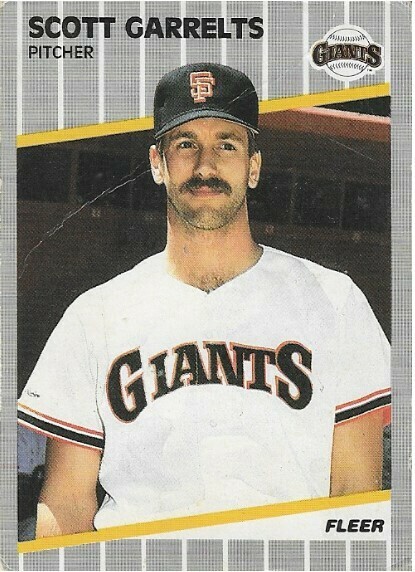 Garrelts, Scott / San Francisco Giants | Fleer #328 | Baseball Trading Card | 1989