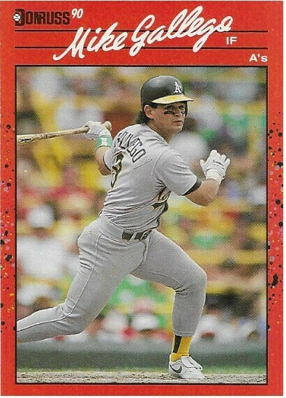 Gallego, Mike / Oakland Athletics | Donruss #361 | Baseball Trading Card | 1990