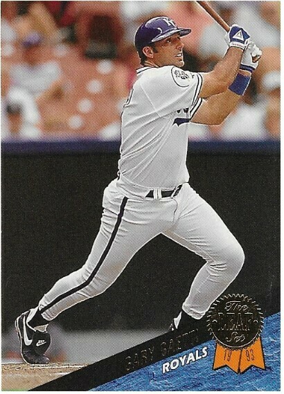 Gaetti, Gary / Kansas City Royals | Leaf #514 | Baseball Trading Card | 1993