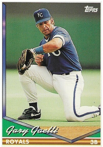 Gaetti, Gary / Kansas City Royals | Topps #403 | Baseball Trading Card | 1994