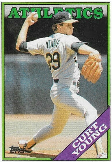 Young, Curt / Oakland Athletics | Topps #103 | Baseball Trading Card | 1988