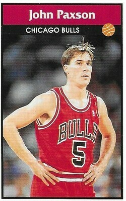 Paxson, John / Chicago Bulls | Panini #131 | Basketball Trading Card | 1992-93 | Sticker Card | Italy
