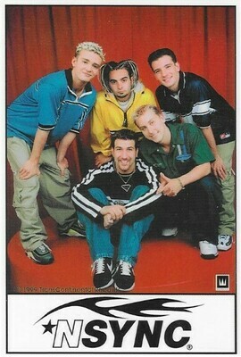 NSYNC / Group Picture | Transcontinental Records | Sticker | 1999