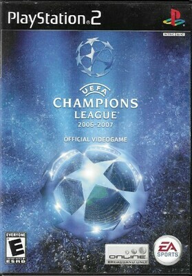 Playstation 2 / UEFA Champions League 2006-2007 | Sony SLUS-21581 | March 2007 | Soccer