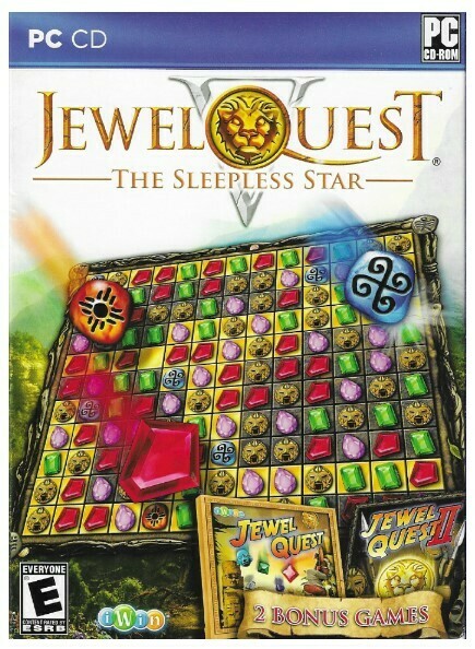 Jewel Quest / The Sleepless Star | iWin P/N 126492 | 2010 | With 2 Bonus Games